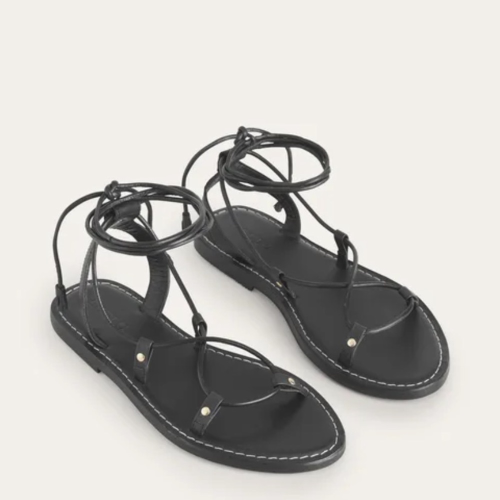 Boden Scarf Wrapped Sandal Size 41 - Picture 2 of 7